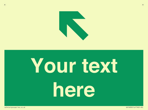 Custom Safe condition: Green Up left arrow